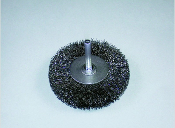 wire wheel brush with shaft