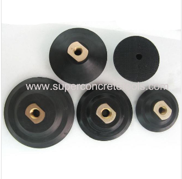 rubber backing pads