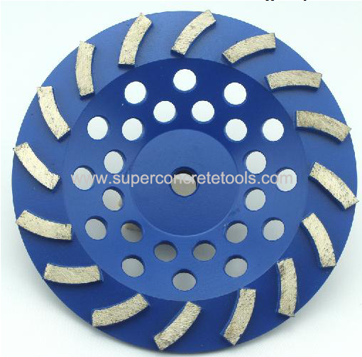 Turbo Concrete Diamond Grinding Cup Wheel
