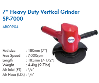 specifications of grinder