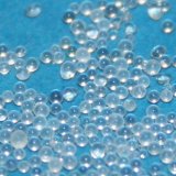 Grinding glass beads