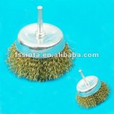 Mounted Brass Wire Cup Brush