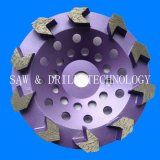 arrow segmented diamond grinding cup wheels
