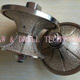 brazed diamond profile wheel