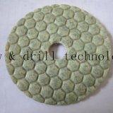 diamond dry flexible polishing pad