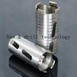 silver color dry diamond core drill bits