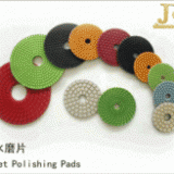 Diamond polishing pads