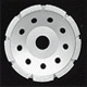 Single row diamond cup wheel