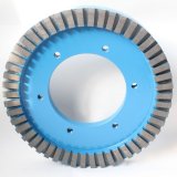 Sintered grinding wheel for disc brake pad