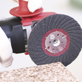 KGS Semi-flexible Abrasive Discs for manual grinding applications.
