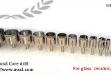 Diamond plated  core drill