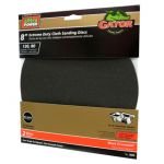 SANDING DISCS 8" STICK-ON ASSORTED GRITS 2PK