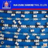 Marble cutting diamond spring wire saw[beads diameter 7.2-11.5mm]