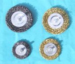 Circular brushes crimped wire