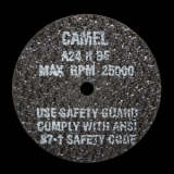 Camel 35504 3"x1/8"x1/4" T1 Aluminum Oxide Cutting Wheel