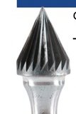 1/4″ SHANK Cone BURS