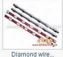 Diamond wire-saws for multi-wire machines