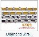 Diamond wire-saws for marble quarries