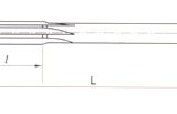 Solid carbide reamers with straight flute and straight  shank