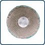 sisal disk buff with chemical treated