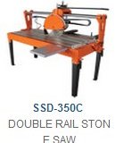 SSD-350C DOUBLE RAIL STONE SAW