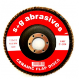 S & G ceramic Flap Discs