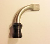 90° Bent, 90° Twisted, Flat Swivel Nozzle w/ Female