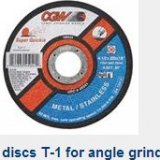 Cut off discs T-1 for angle grinders