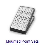 MOUNTED POINT SET #1 - 180 PCS.