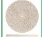 Sisal/Cotton disk buff - SA 001