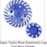 Razor Turbo Row Diamond Cup Grinding Wheel