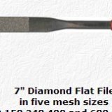 7" Diamond Flat File