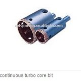 continuous turbo core bits