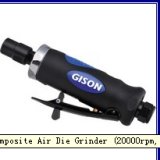 GP-824LGR  Composite Air Die Grinder (20000rpm, Rear Exhaust, Safety Lever)