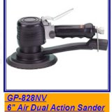 GP-828NV  6" Air Dual Action Sander (10000rpm, Central Vacuum)