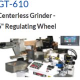 GT-610 Centerless Grinder -  6" Regulating Wheel