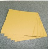 GOLD STEARATED ALUMINUM OXIDE PAPER SHEETS