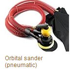 Orbital sander (pneumatic)
