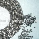 Diamond spring wire sawS