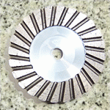 Turbo Grinding Cup Wheel Aluminum Shank for Stone