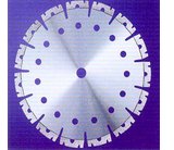 CURED CONCRETE/GRANITE(W-SHAPE SEGMENT))Saw Blades