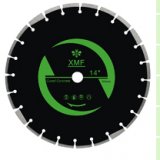 Laser welded concrete saw blade