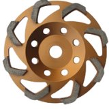 Silver brazed cup wheel-2