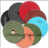 4" Wet Polishing Pads Standard Shape