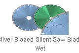 Silver Blazed Silent Saw Blade Wet