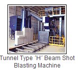 Tunnel Type ´H´ Beam Shot Blasting Machine