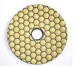 Honey type dry polishing pad