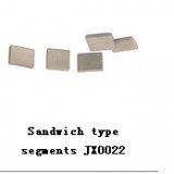 Sandwich type segments JX0022