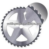 Circular saw blade for grass cutting