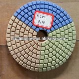 Diamond wet polishing pads